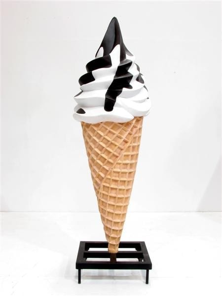 Giant 3d Ice Cream Prop Chocolate | EPH Creative - Event Prop Hire