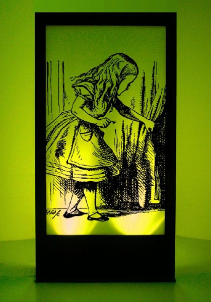 Alice in Wonderland Silhouette Panel – Alice #2