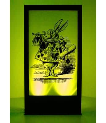 Alice in Wonderland Silhouette Panel – Rabbit #1