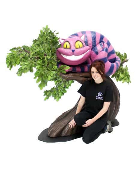 Giant 3D Alice in Wonderland Cheshire Cat