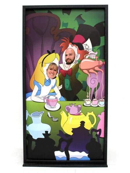 Alice in Wonderland Peep Thru Board #1