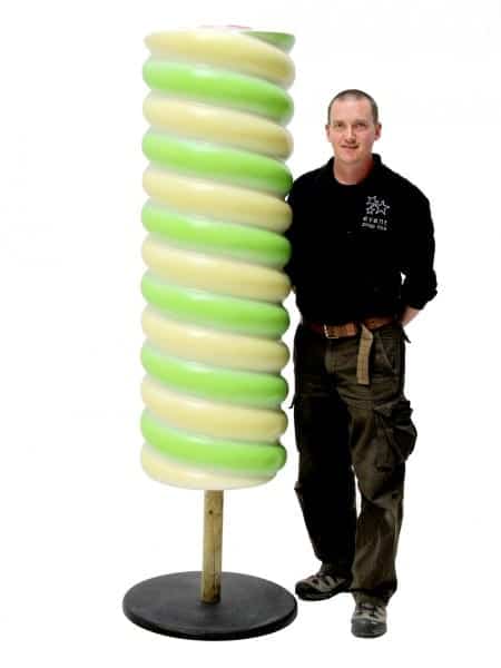 Giant Twisted Ice Lolly