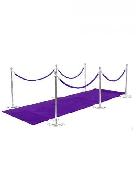 Purple Carpet Walkway (Silver)