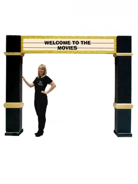 Welcome to the Movies Entranceway