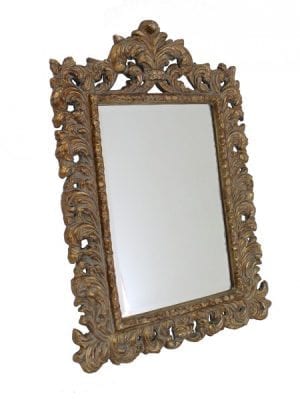 Large Ornate Gold Wall Mirror | EPH Creative - Event Prop Hire