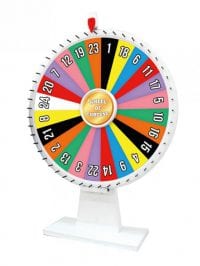 Wheel of Fortune (White Frame) | EPH Creative - Event Prop Hire