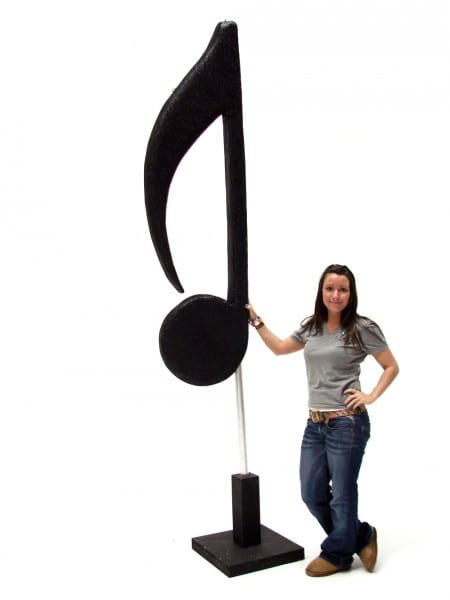 Giant Musical Note Prop (Single)