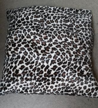 Animal Print Cushion – Leopard