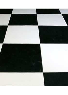 Dance Floor – Black & White (5m x 5m)
