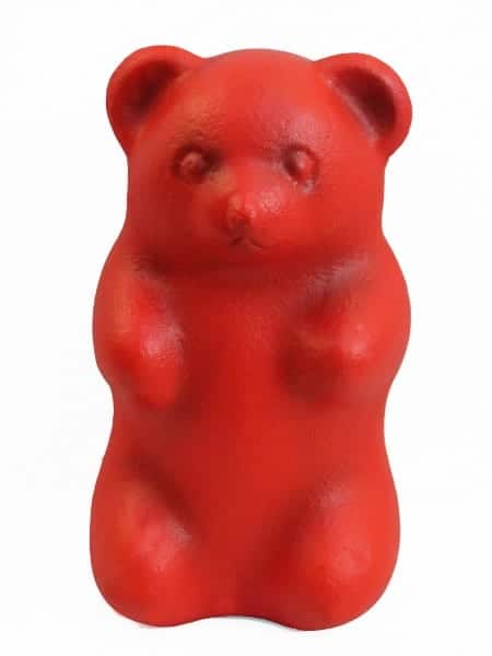 Giant Solid Gummy Bear Red