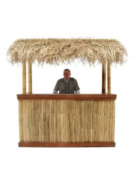 Thatched Bamboo Drinks Bar