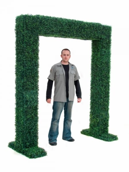 Topiary Box Hedge Entranceway
