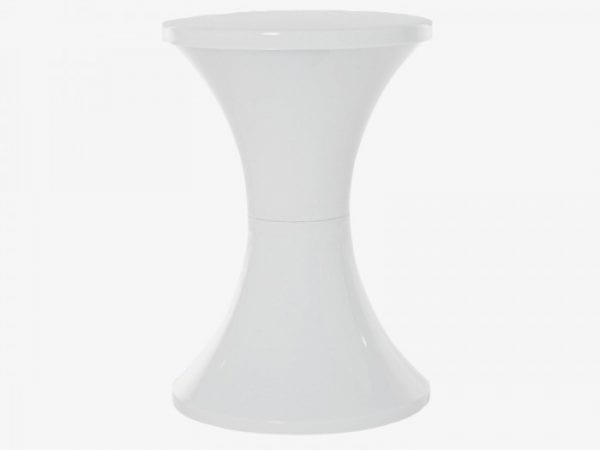 Plastic Stool -White | EPH Creative - Event Prop Hire