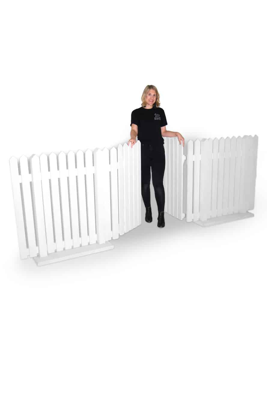 White Picket Fence Gate