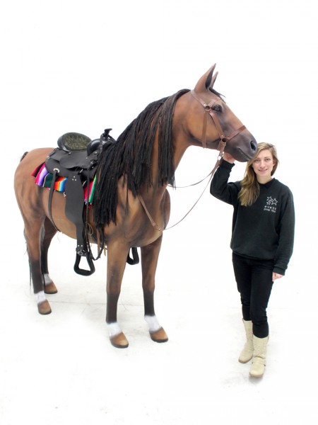 Life-size Wild West Horse