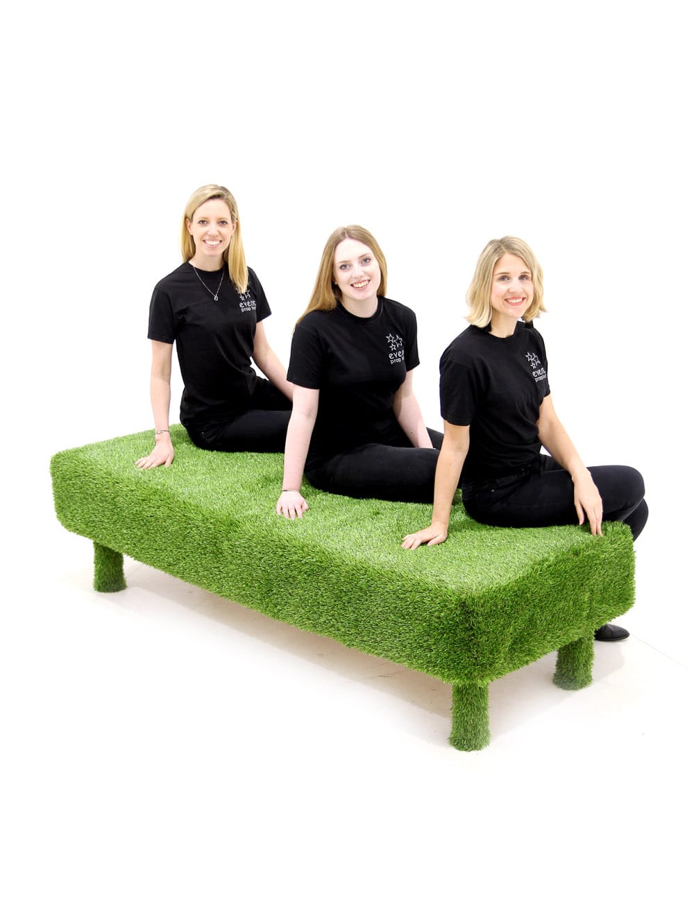 Grass Covered Low Bench