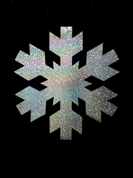 Spepla 15 PCS Snowflake Decorations 3D Holographic Snow Flakes for