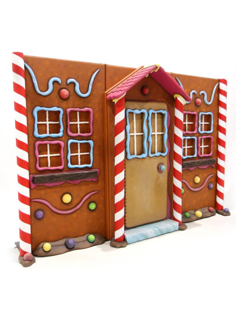 Gingerbread House Front | EPH Creative - Event Prop Hire