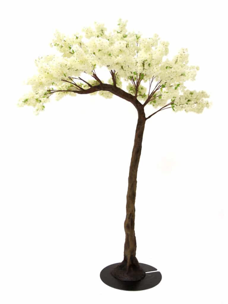 Half Arch Tree (3.5m) - Cream Blossom | EPH Creative - Event Prop Hire