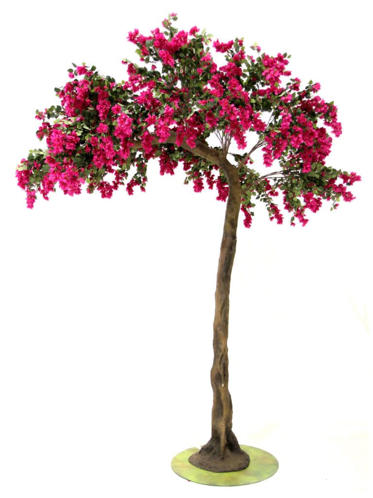 Half Arch Tree (3.2m) - Bougainvillea | EPH Creative - Event Prop Hire