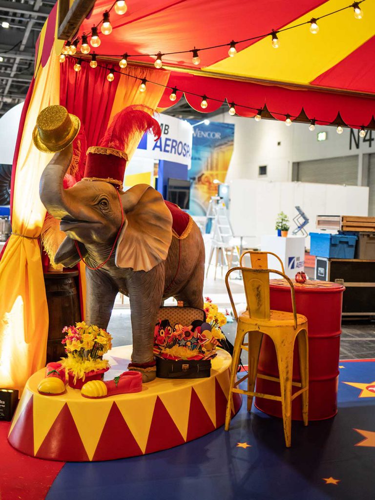 Decorative Elephant Prop | EPH Creative - Event Prop Hire