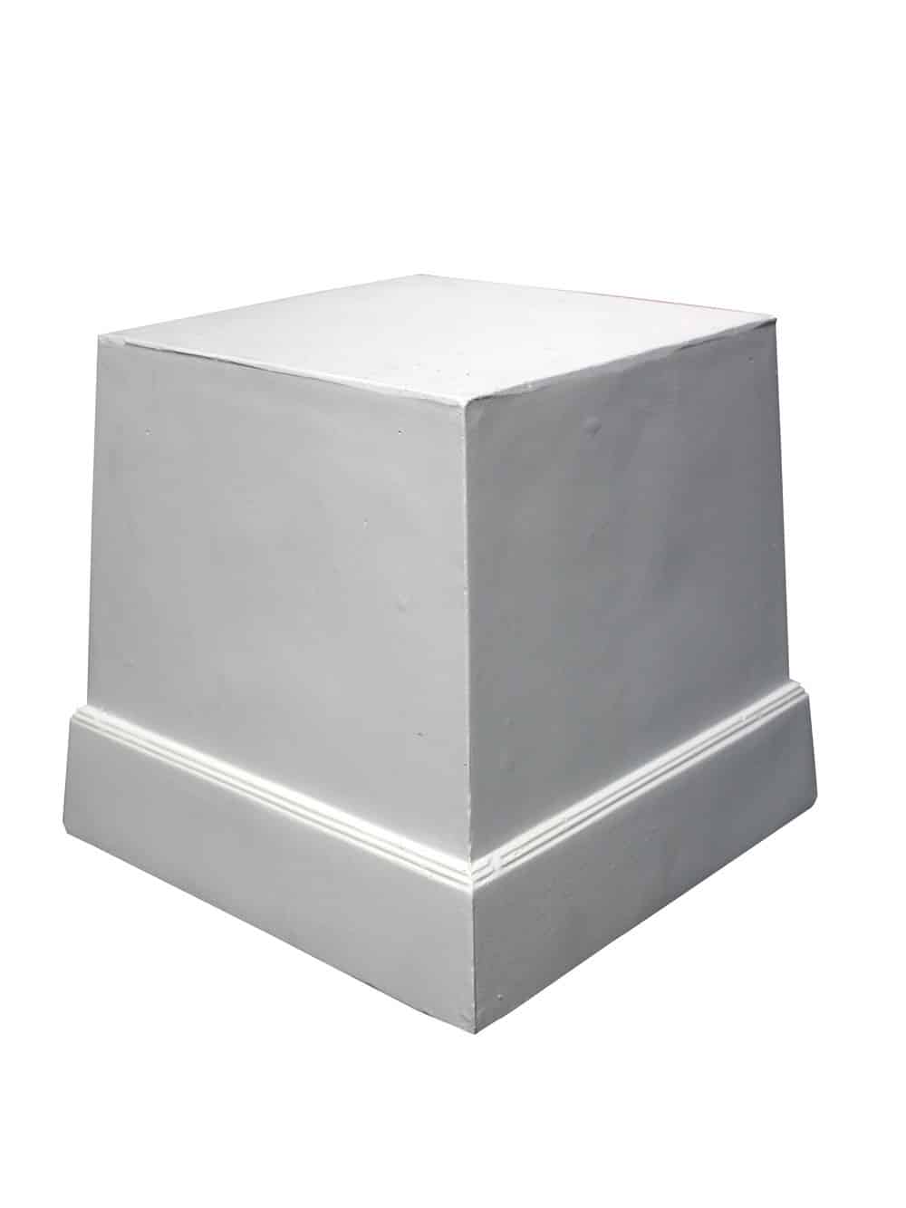 Grey Plinth for Urn