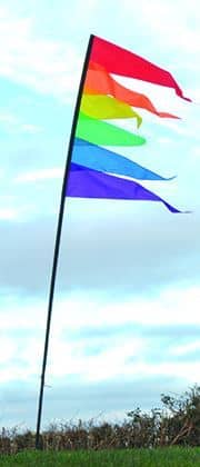 Festival Flag – Rainbow 3.75m