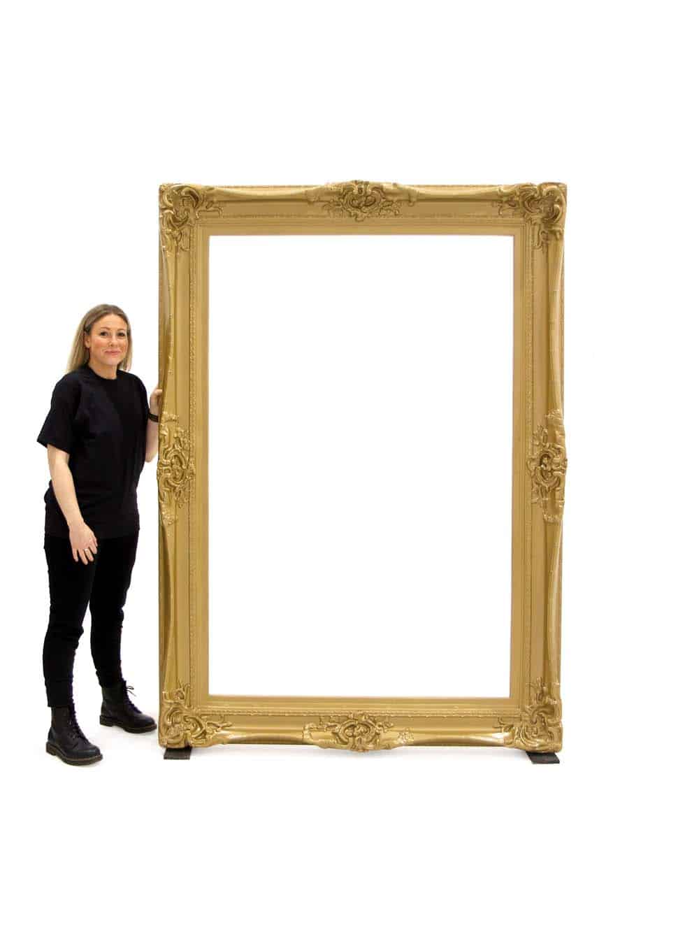 Giant Gold Frame #2  EPH Creative - Event Prop Hire