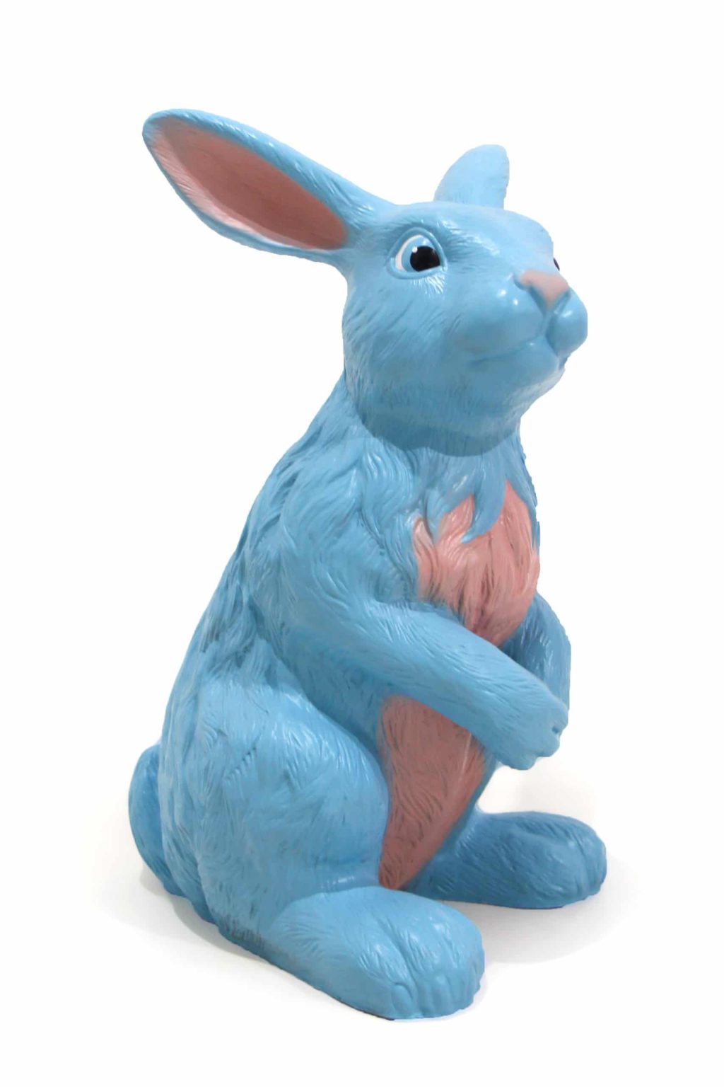 Giant Pastel Blue/Pink Rabbit