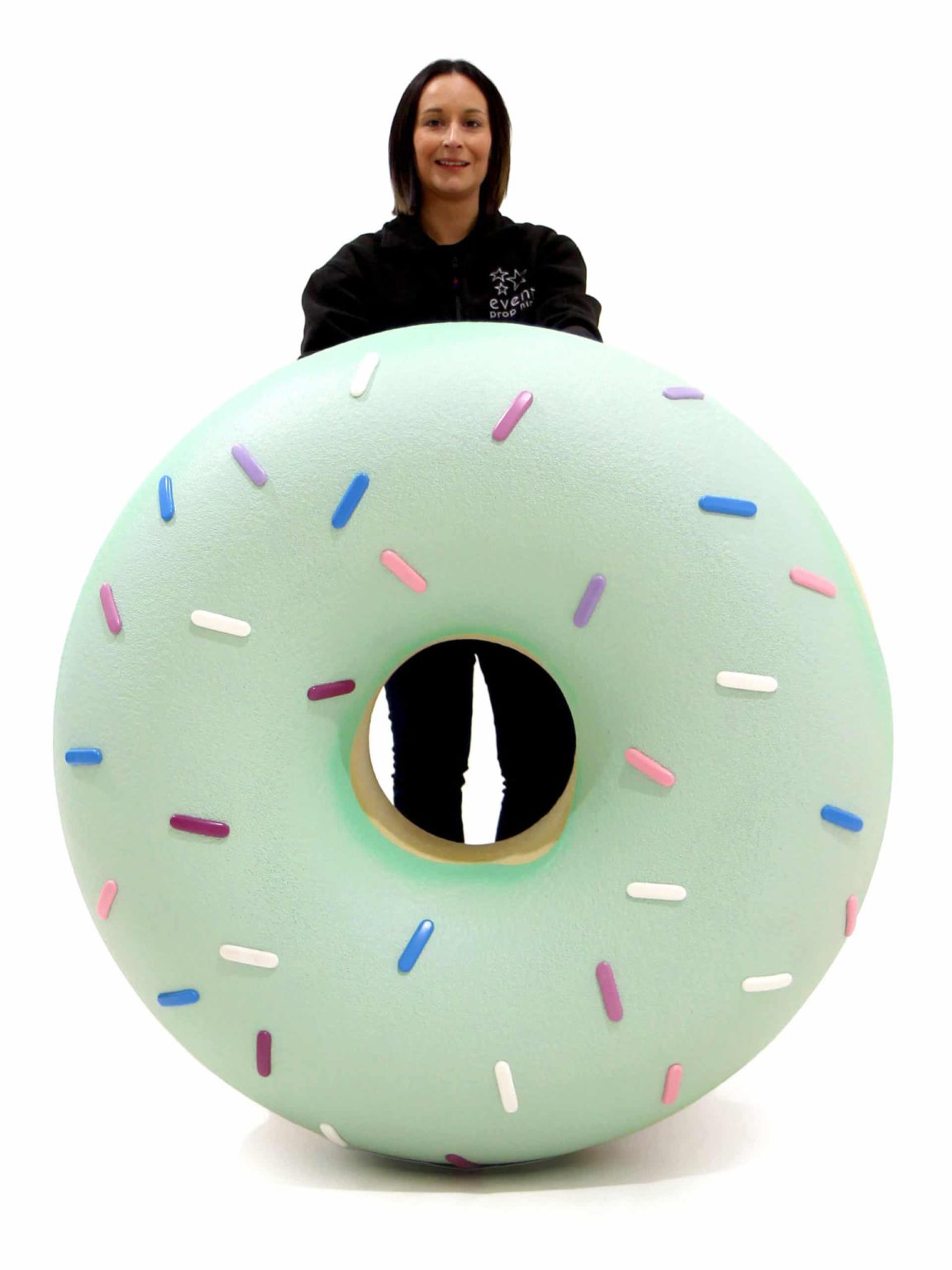 Giant Doughnut - Pastel Green