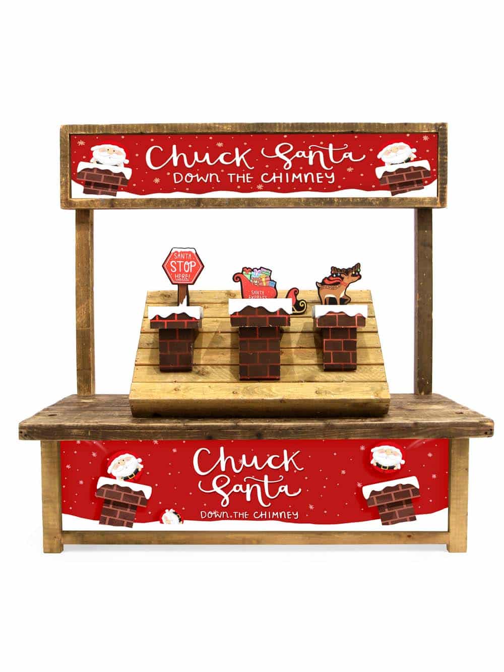 Chuck Santa Down the Chimney Game (Childrens)