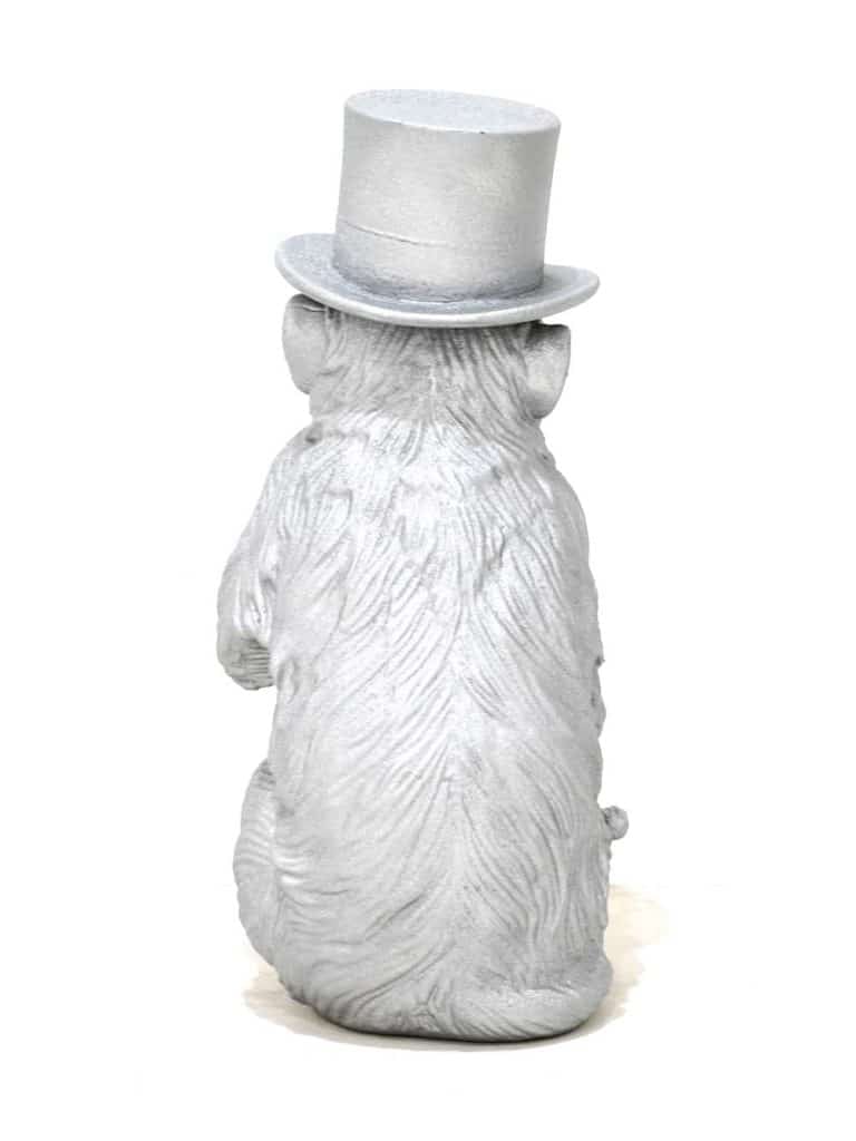 SN13154 _Large Monkey with Top Hat - Silver-event_prop_hire_EPH_Creative_861_optimised