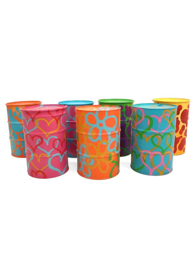 SN14414 _Steel Oil Drum - Graffiti Shapes - (Assorted)_event_prop_hire_EPH_Creative_045 copy _optimised