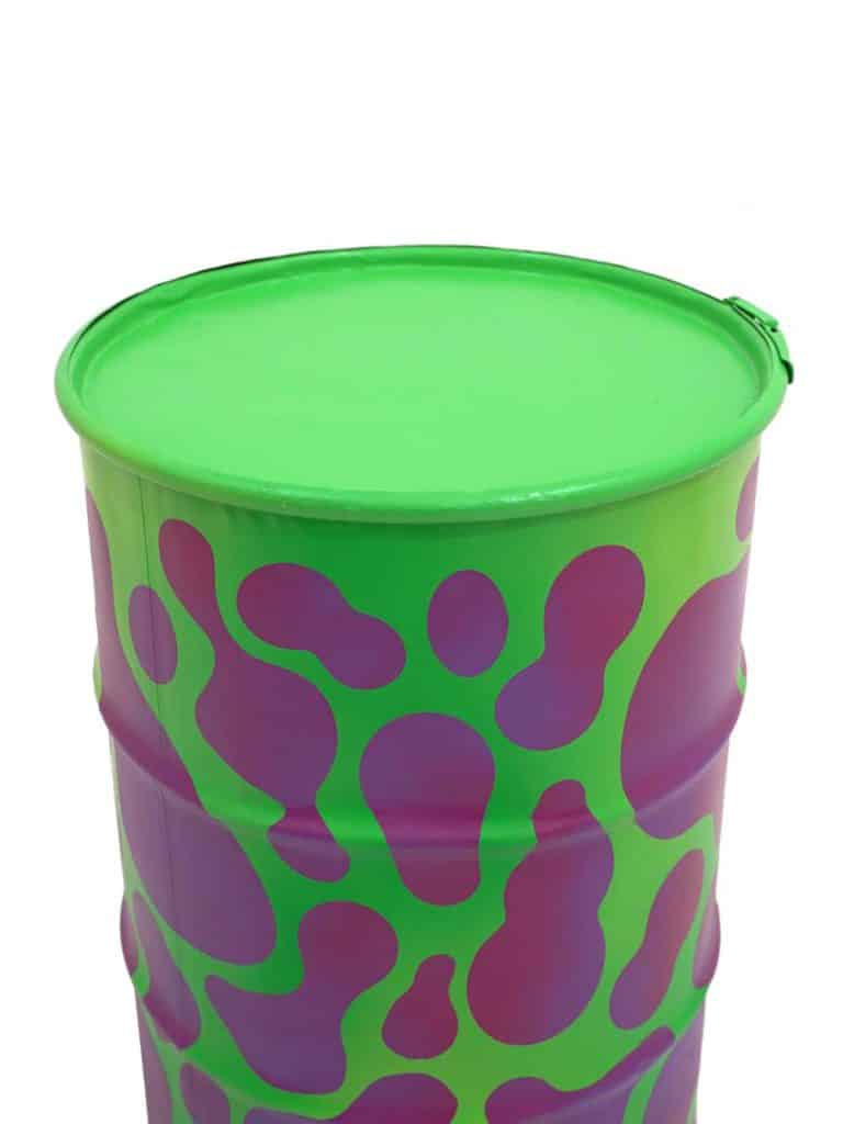 SN14415 _Steel Oil Drum - Abstract Bubble Pattern - (Assorted)_event_prop_hire_EPH_Creative_007 copy 2 _optimised