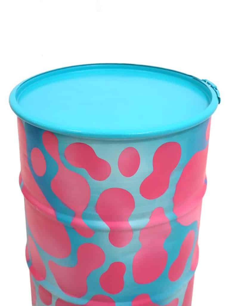 SN14415 _Steel Oil Drum - Abstract Bubble Pattern - (Assorted)_event_prop_hire_EPH_Creative_018 copy _optimised